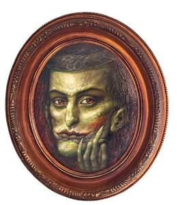 K - Chris Mars - Clara (Oil on Panel)