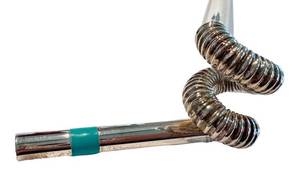 Rare Sterling Silver Tiffany & Co Crazy Straw W Enamel