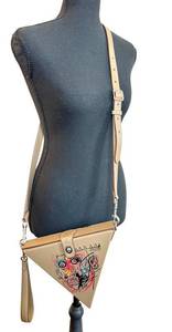 CL - Coach x Jean-Michel Basquiat Triangle Bag 24 City Blocks Limited Edition Glovetanned Leather