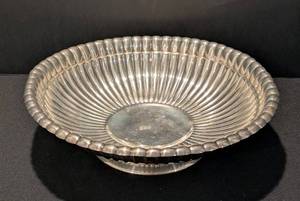 KN - Vintage Sterling Silver Fluted Ribbed Bowl