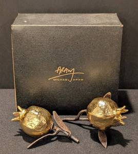 K - Michael Aram Pomegranate Salt & Pepper Shaker Set