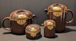 K - Rosenthal Vintage Studio-Line Bodil Bjrn Teapots & CreamerSugar Set - 4-Piece