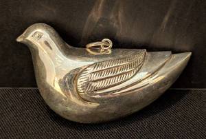 KN - Sterling Silver Dove Ornament