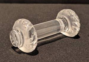 K - Lalique Crystal Knife Rest  - Lalique France