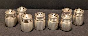 KN - Vintage Sterling Salt & Pepper Shaker Set - 4 Sets (8 Pieces)