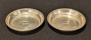 KN - Vintage Sterling Silver Dishes Pair