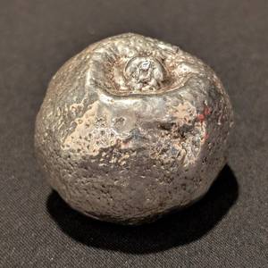 KN - Sterling Silver Dipped Orange Figurine - (925)