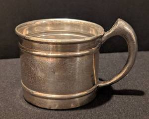 KN - Vintage Nickel Silver Childs Cup