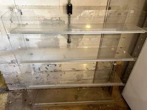 G- Acrylic Shelf - 54 x 48 x 15 in