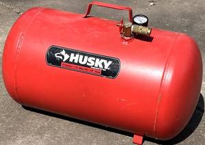 G - Husky CT10H 10-Gallon Air Tank - 150 PSI Max, Manufactured 01-2013