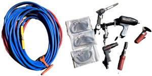 G- Air Compressor Hose Kit 12 in x 18 ft with Fittings - Husky & Craftsman (Pre-Owned)