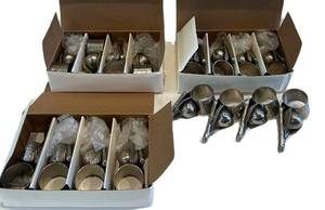 DR - Napkin Rings - Silver Hammered Finish with Leaf Motif