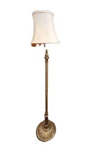 K - Vintage Brass Floor Lamp - 52-Inch Tall