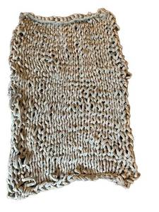 LR - Weighted Blanket - Large Throw Size, Chunky Knit Texture