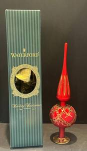 DR - Waterford 13-Inch Red Holiday Heirlooms Ornament
