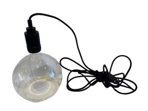 LR - 12-Inch Diameter Clear Plastic Hanging Lamp