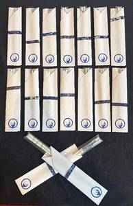 DR - New Chopsticks - 16 Pairs Blue & White