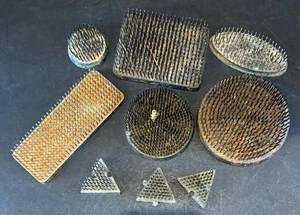 K - Floral Frogs - Vintage Assorted