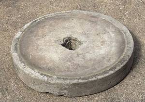 BY - Vintage Cement Wheel