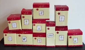 DR - Department 56 Christmas Krinkle - 12 Days pf Christmas Ornaments by Patience Brewster (missing #5)