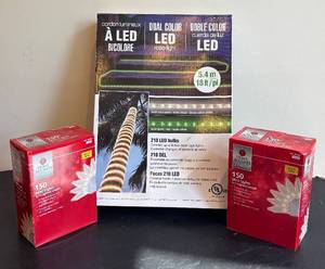 DR - New Cordon Luminex and Home Accents Holiday Christmas Lights