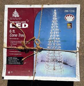 BY - Enchanted Forest Twinkling LED 6 ft Cone Tree