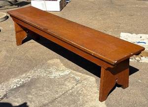 BY - Bench - Vintage Solid Wood Hall Bench