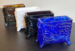 DR - Four Vintage Cigarette Glass Holders