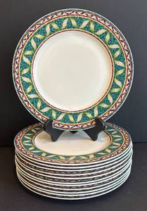 FC - (12) Villeroy & Boch Pergamon Dinner Plates