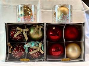 DR - Fine European Glass Christmas Ornaments (Lot of 10)
