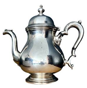 DR - Kenilworth International Sterling Teapot - J.B. Hudson