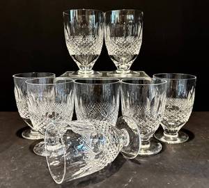 DR - Waterford Colleen Short-Stem Crystal Juice Glasses (Lot of 8)
