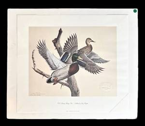 LR - Larry Hayden Mallards - 1983 Hunting Heritage Print