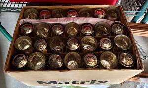 G - Silver Votives 3 in Tall (Lot of 56)