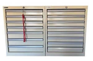 UL - LISTA Storage Cabinets with Locks (Lot of 2)
