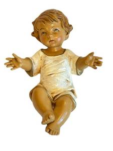 DR - Vintage Fontanni Baby Jesus Figurine - Italian Nativity Figure