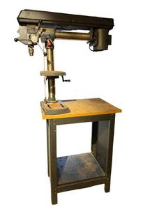 G - Craftsman Radial Drill Press - 23 HP, 5-Speed, 12 in Chuck