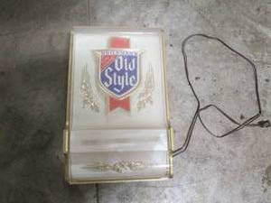 Heilmans old style light up sign...