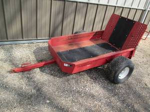 Tramspro 100 garden trailer with ra...