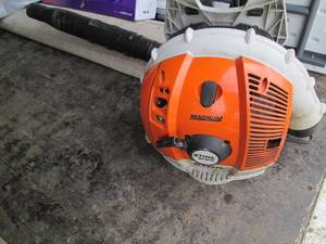 Stihl backpack leaf blower...