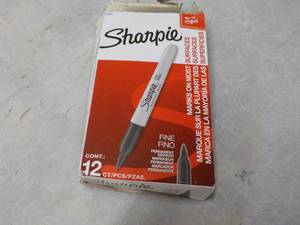 Sharpie Fine Pt. Permanent Markers...