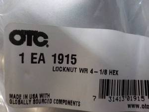 Locknut WR 4-18 Hex...