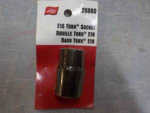 Lisle E18 Tork Socket...