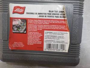 Lisle Relay Test Jumper Kit...