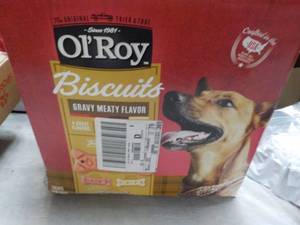 Ol Roy Gravy Meaty Flavor Biscuits...