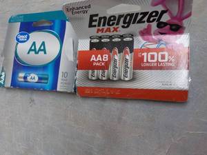 Double AA Batteries...