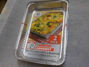 5 x 2 packs 13 x 9 Oblong Pans, li...