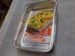 5 x 2 packs 13 x 9 Oblong Pans, li...