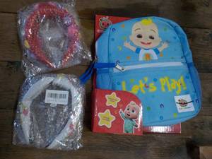 Childs Backpack and Headbands...
