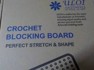 Crochet Blocking Board...